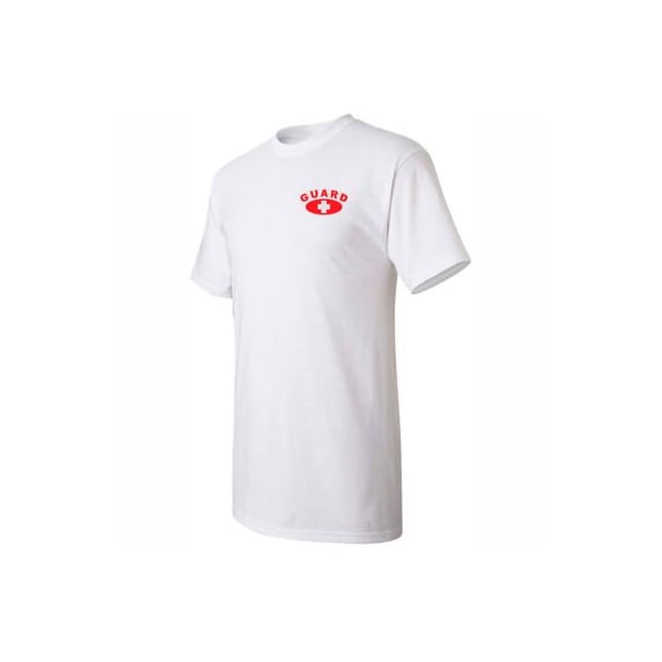 Kemp Usa Kemp Lifeguard Shirt 100% Cotton Heart Size Chest & Full Back Guard Logo, Large, 18-001-1-LRG 18-001-1-LRG - main